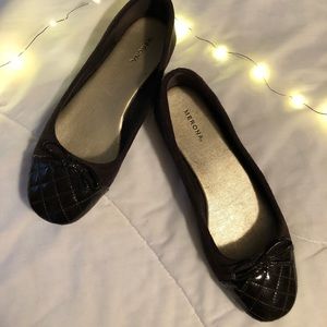 Merona Brown Suede Flats
